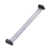 Harwin M55-8002042-0150A IDC Ribbon Cable Assemblies 2x10P F 150mm DBLEND DIL IDC Cbl Assmb