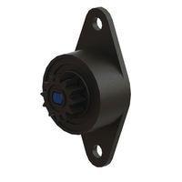 Essentra Components RFRT-D2-102-G2 Rotary Dampers Damper,Rotary,Snap In,Blk.Torq:1000, Damper,Rotary,Snap In,Black,100/Bag,1000 pc MOQ