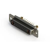 EDAC 628-17W2624-4T1 Mixed Contact D-Sub Connectors Vertical Combo Dsub