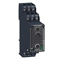 SCHNEIDER RE22R2AMR Timing Relays TIMER, 24-240VAC/VDC IN, 8A DPDT OUT, ON