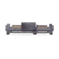 Amphenol FCI SATA00100251 Serial Connectors SATA,6G, 22pin, Plug, R/A, sink type, reverse, SMT