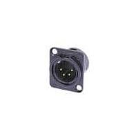 NEUTRIK NC4MD-L-B-1 Receptacles 4C MALE GOLD CONTACTS