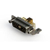EDAC 629-11W1240-7T5 Mixed Contact D-Sub Connectors Right-angle Power Combo D-Sub Connector