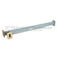 Fairview FMWCP1033 20 dB WR-137 Directional Waveguide Broadwall Coupler With CPR-137G Grooved Flange and E-Plane Coupled Port from 5.85 GHz to 8.2 GHz