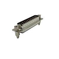 Adam Tech DB25-PT-1-BL-JS Plug 25P MALE STRAIGHT PCB MOUNT