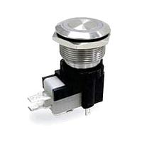 AMP Connectors - TE Connectivity AVH25LSSFE7121604 Anti-Vandal AVH25 FLT SS LK RNG BLU 12V16A