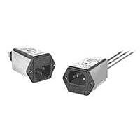P&B 6EGS1-1 Inlets 6A IEC 1/4" FASTON SNAP IN MOUNT