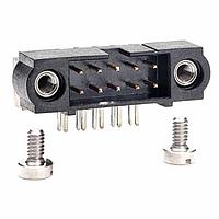 Harwin M80-5401042 Headers 5+5 POS R/A MALE 3mm TAIL W/JS TIN