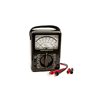 Triplett 630 Analog Multimeter with Chemical Resistant Glass Meter (600VDC/AC, 120mADC)