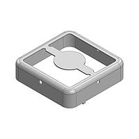 Masach Tech MS257-10F EMI/RFI Shield Frame, Two-Piece 25.7 x 25.7 x 6.5mm Two-piece Drawn-Seamless RF Shield/EMI Shield FRAME (CRS)