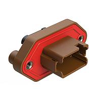 Amphenol SINE Systems AT04-12PD-LE21 Receptacles 12 POSITION PANEL MOUNT RECEPT