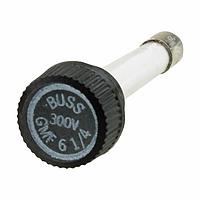 Eaton GMF-6-1/4 Low Voltage Supplementary Fuse 300VAC Time Delay Non-Rejecting
