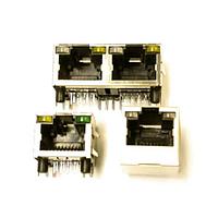 EDAC A20-216-661-310 Modular 1X2 LED YLW/GRN R/A SHIELDED