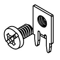 Keystone Electronics 8183-7 Screw Terminals SCREW TERMINAL W/ YELLOW SCREW HEAD