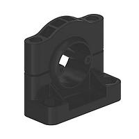 Banner Engineering SMB30SUS Brackets Bracket: Side Mounting Swivel; Extended range of motion; Black thermoplastic polyester; Allows Maximum Articulation