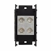 Eaton Bussmann 16504-1 Wire-to-Board 1P 600VAC/DC Pwr Dist Block