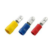 KS Terminals MPD2-156 Bullet Disconnect Vinyl, Double Crimp Bullet, 16-14 AWG, W=.154