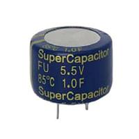 KEMET FU0H105ZF Cylindrical 5.5V 1F -20/+80% 85C ESR=10Ohm AEC-Q200