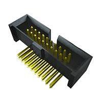 Samtec SHF-104-01-S-D-TH Samtec Shrouded Terminal Strip, 0.050" pitch