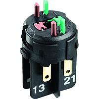 RAFI 1.20.126.301/0000 Switch Contact Blocks / Switch Kits 1NC, AG, 250VAC/DC 17.3mm dia, QC