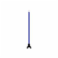 BIVAR SZ1-10.00-F4PD-6 Flexible Light Pipes with LEDs Optical Fiber Color Blue 10in L