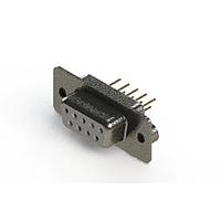 EDAC 628-M09-321-WT2 D-Sub Connectors - Standard Density Vertical Machined D-Sub Connector