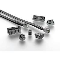 AMP Connectors - TE Connectivity 2820334-4 Mini SAS/SATA Cable Straight to Straight 4i MR 1.0 85 Ohm