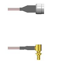 Amphenol Custom Cable Q-2I03H0005018i RF Cable Assemblies N-SP/SMB-RJB G316 18I