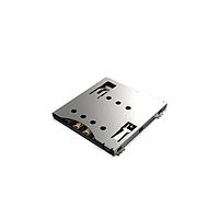GCT (Global Connector Technology) SIM7100-8-1-15-00-A - Micro SIM Card Connector - Push-Push Type, 8 Pin, SMT, 1.50mm Profile