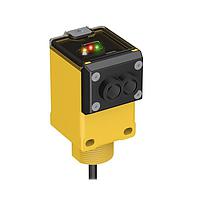 Banner Engineering Q45BB6FV Photoelectric Sensors Q45 Series: Visible Red Glass Fiber Optic; Range: Depends on Fiber; Input: 10-30 V dc; Output: Bipolar: 1 NPN; 1 PNP; 2 m (6.5 ft) Cable