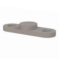 Essentra Components 22CM0200 Capacitor Mount Capacitor Mount, .290 Long, .045 2x Holes