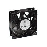 Delta Electronics, Inc. THA1248BE Tubeaxial Fan, 120x38mm, 48VDC, 318CFM, 99.3W, 2.07A, 72dBA, Ball, 4-Leads, Tach/PWM