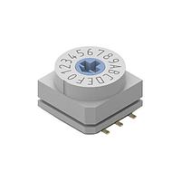 Wurth Elektronik 428521520817 Rotary Switches WS-ROSV Rot Swi IP67 16Pos Hor Rd Cros bl