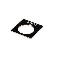 Eaton E34SP80 Legend Plate LGD PLT STD BK POWER ON