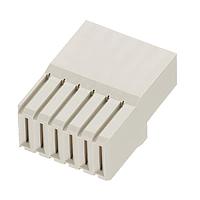 AMP Connectors - TE Connectivity 120943-4 Receptacles ASSY R/A UPM RECPT 6 POS