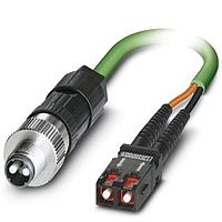 PHOENIX CONTACT 1408867 Fiber Optic Cable Assemblies FOC-HCS-GI-1005/M12- C/SCRJ/1
