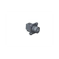 Amphenol LTW RCP-5SPFFV-TSU7001 Circular Backshell RJ, Middle Size, Plastic, 1.5A, Cat 5e, Square, 3 Points Lock, Jack 90  (Vertical), Receptacle, IP67 Unmated