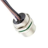 Bulgin PXMBNI78FPM04AFL78001 Sensor Cables / Actuator Cables 4 Contacts 7/8" Front Panel Mounting Male