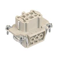 HARTING 09360062701 Headers & Wire Housings Han 6E Ex female screw terminal insert  (IECEx Intrinsically Safe - IEC EN 60079)