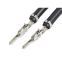 Molex 215342-1122 Pre-Crimped Lead MINI-FIT JR. M-M 150MM 16 AWG BK Sn