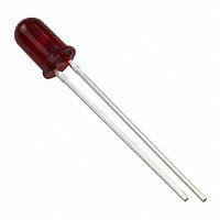 VCC 4302H1-12V Single Color LEDs RED DIFFUSED 12 VOLT