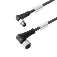 Weidmuller 1937970050 Sensor Cables / Actuator Cables SAIL-M8WM12W-3-0.5U