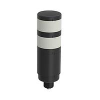 Banner Engineering TL70ZGYRA Universal AC Voltage Modular Tower Light TL70 Tower Light, Black Housing: 3-Color Audible Indicator; Voltage: 100-240 V ac; Environmental Rating: IP65; Colors: Green Yellow Red; Supports 1-4 Modules; 2 m (6.5 ft) Integral Cable