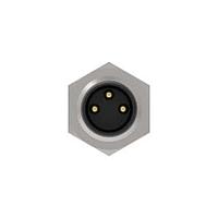 AMP Connectors - TE Connectivity 2-2172090-2 Straight M8 MALE PNLREAR 3POS STR WIRE