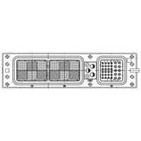 Raychem - TE Connectivity 1996412-1 Rack & Panel Connectors A600R,SZ2 150/150/34,RR,ENI