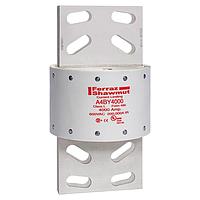 Mersen A4BY4000 Class L Fuses Fuse,Class L,Time Delay,200kA AC/100kA DC,600VAC,300VDC,4000A