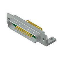 Amphenol CONEC 3017W2PAM62A30X Mixed Contact D-Sub Connectors 17W2 M SC 20A POWER 4-40 INSER