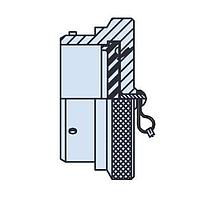 Glenair M83723/60-216WN Receptacle Cover PROTECTIVE COVERS - PROTECTIVE COVERS