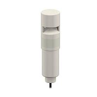 Banner Engineering TL50HZRAOS4QP Tower Lights High Intensity Tower Light: 1-Color Sealed; Omnidirectional Staccato Audible Indicator; Voltage: 100-240 V ac; Environmental Rating: IP67; Colors: Red; 150 mm (6 in) Micro PVC Pigtail QD