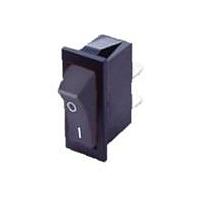 Shin Chin R13-91A-01-BB2 Rocker Switches SPST ON-OFF 2PIN BLK